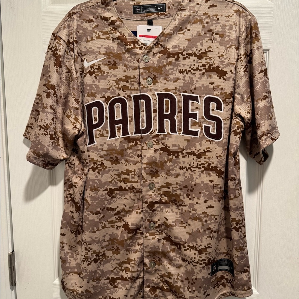 Nike USMC Camo Padres Jersey - Soto